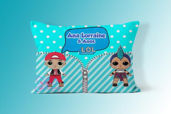 Almofadinha Personalizada 20x30 Lol