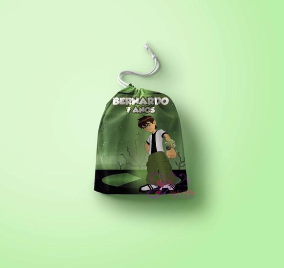 Saquinho Surpresa Personalizado Ben 10