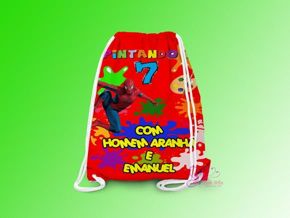 Mochilinha Personalizada Pintando o 7