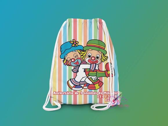 Mochilinha Personalizada Patati Patata
