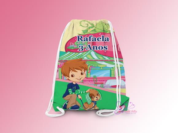Mochilinha Personalizada Moranguinho