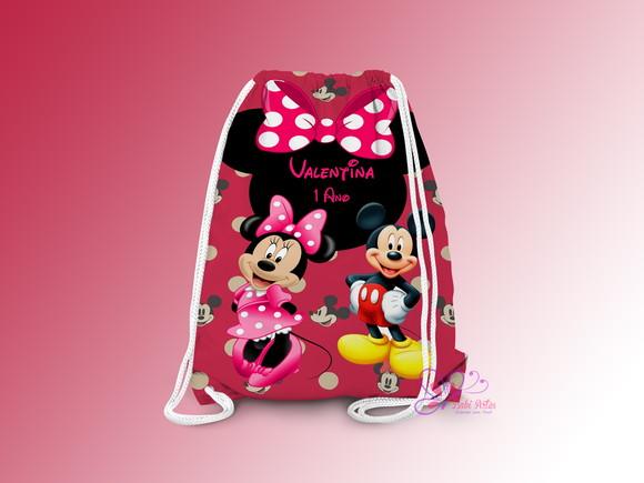 Mochilinha Personalizada Minie