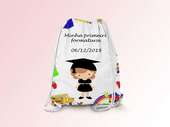 Mochilinha Personalizada Formatura