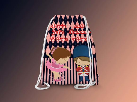 Mochilinha Personalizada Soldadinho de Chumbo