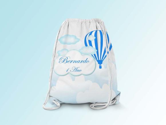 Mochilinha Personalizada Balões
