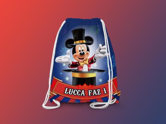 Mochilinha Personalizada Circo