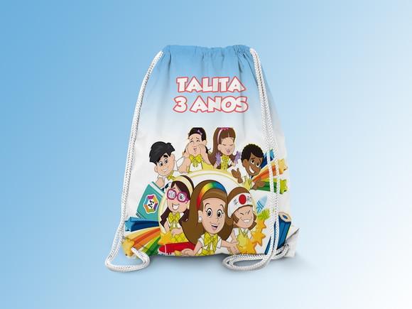 Mochilinha Personalizada Carrossel