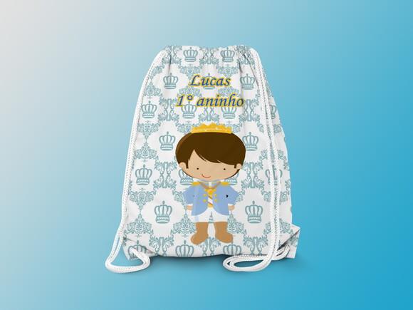 Mochilinha Personalizada Princípe