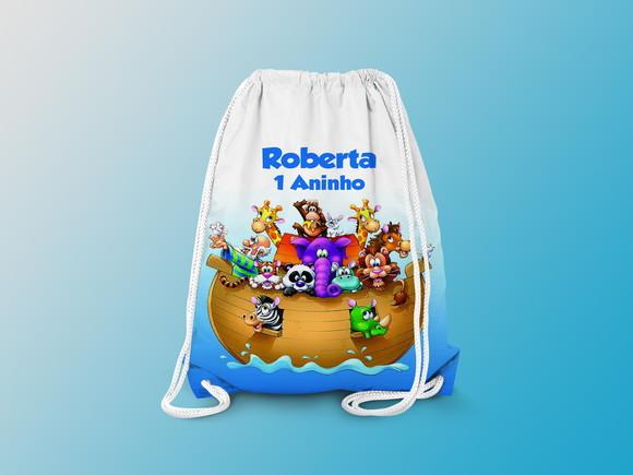 Mochilinha Personalizada A Arca de Noé