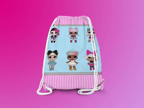 Mochilinha Personalizada Lol