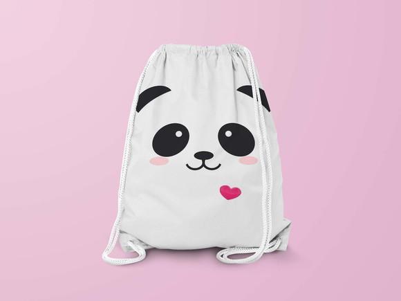 Mochilinha Personalizada Ursinho Rosa