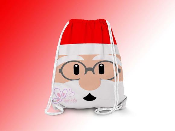 Mochilinha Personalizada Papai Noel