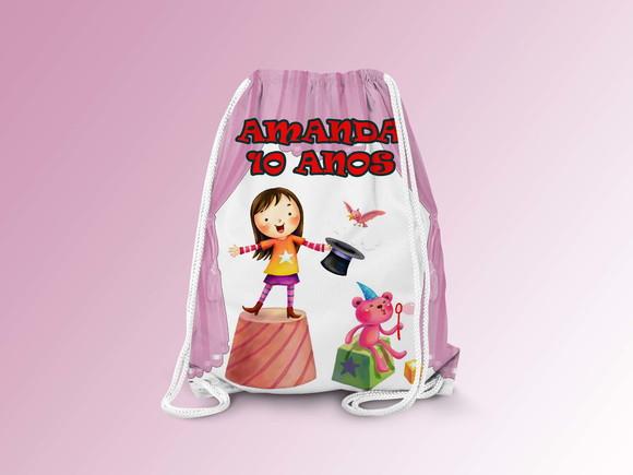 Mochilinha Personalizada Magica