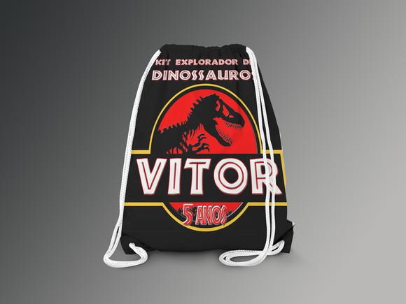 Mochilinha Personalizada Jurassic World