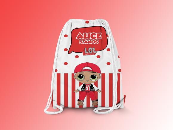 Mochilinha Personalizada Lol Boy