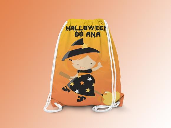 Mochilinha Personalizada Halloween