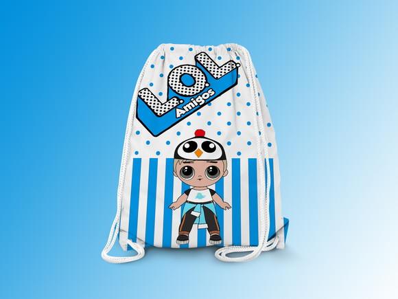 Mochilinha Personalizada Lol Boy