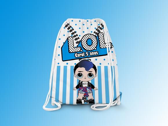 Mochilinha Personalizada Lol Boy