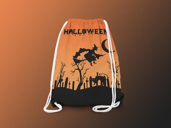Mochilinha Personalizada Halloween