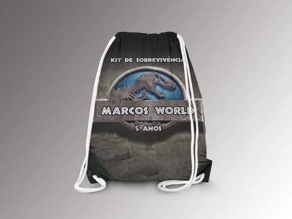 Mochilinha Personalizada Jurassic World