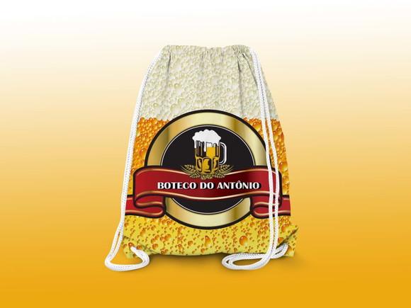 Mochilinha Personalizada Boteco