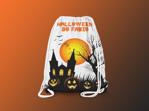 Mochilinha Personalizada Halloween