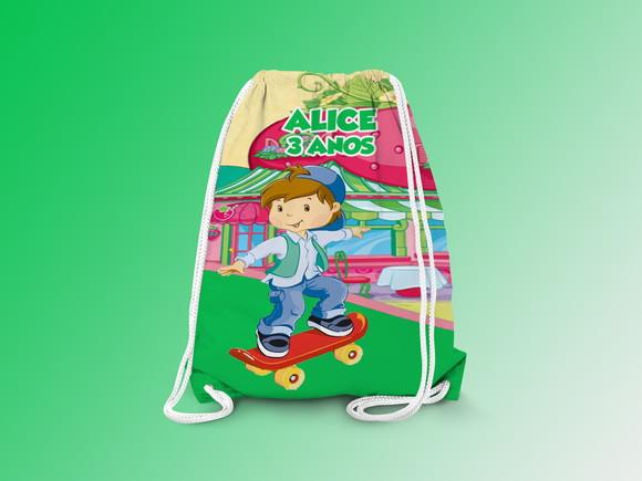 Mochilinha Personalizada Limaozinho