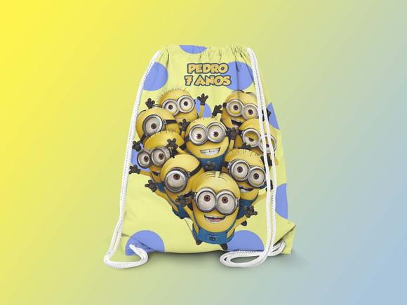 Mochilinha Personalizada Minions