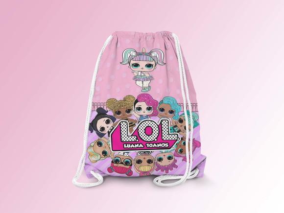 Mochilinha Personalizada LOL