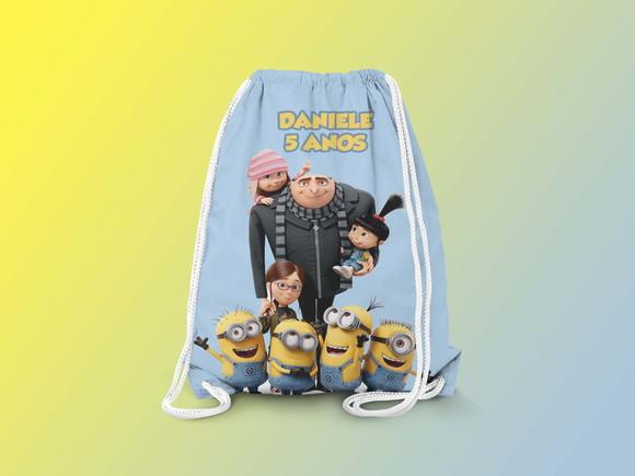 Mochilinha Personalizada Meu Malvado Favorito
