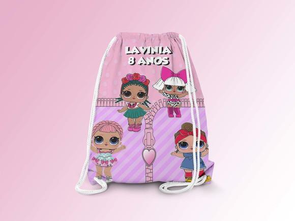 Mochilinha Personalizada Lol