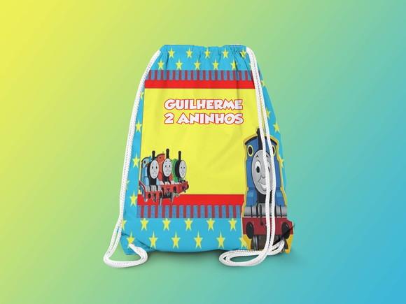 Mochilinha Personalizada Trenzinho