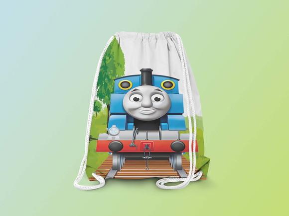 Mochilinha Personalizada Trenzinho