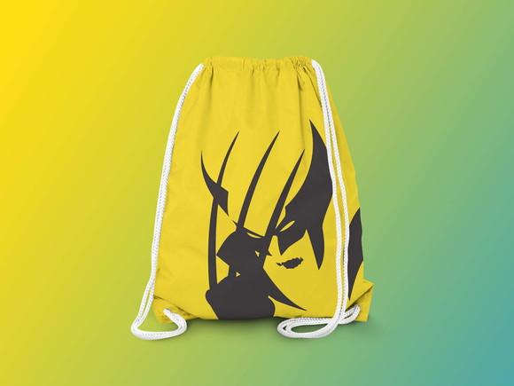 Mochilinha Personalizada Wolverine