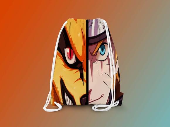 Mochilinha Personalizada Naruto