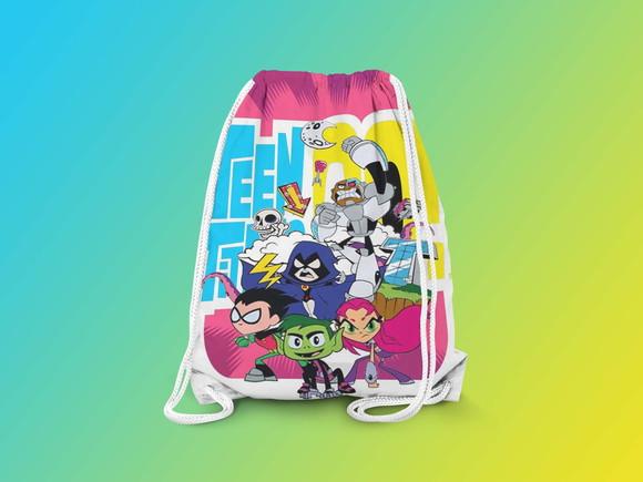 Mochilinha Personalizada Jovens Titans