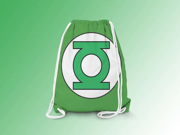 Mochilinha Personalizada Lanterna Verde