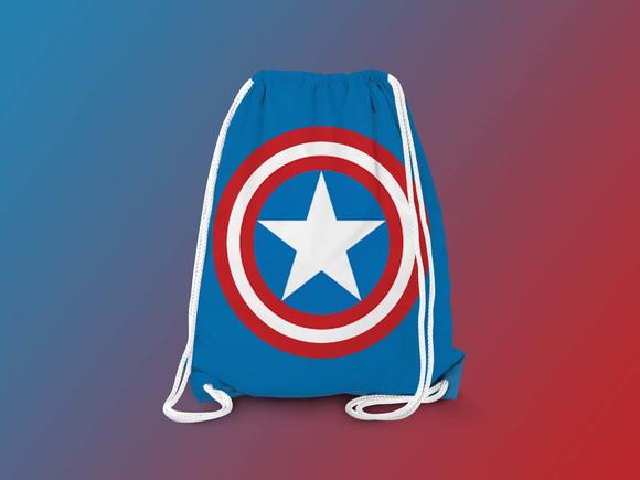 Mochilinha Personalizada Capitão America