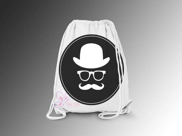 Mochilinha Personalizada Festa do Bigode