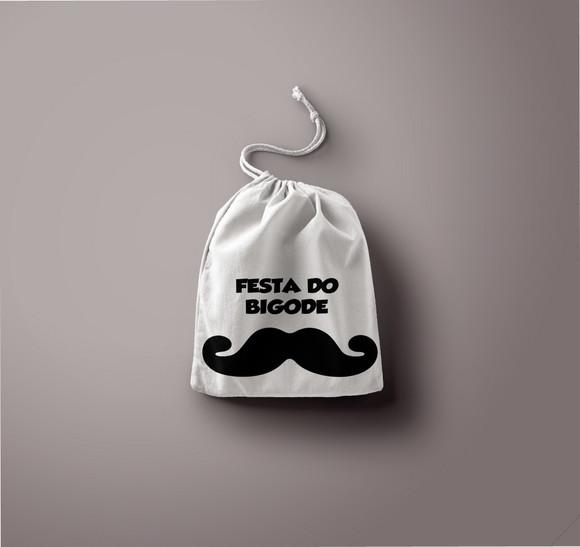 Saquinho Surpresa Personalizado Festa do Bigode