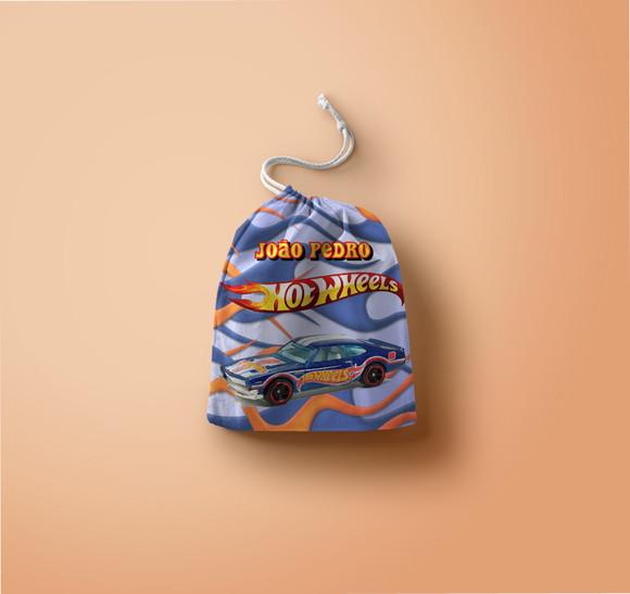 Saquinho Surpresa Personalizado Hot Weels