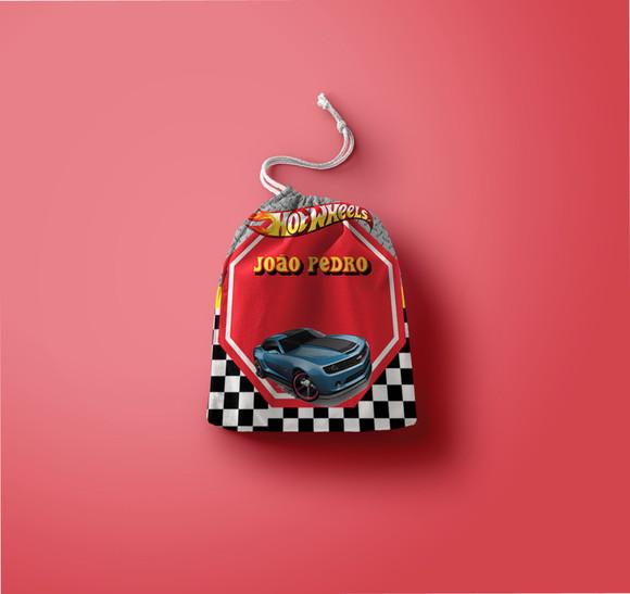 Saquinho Surpresa Personalizado Carros