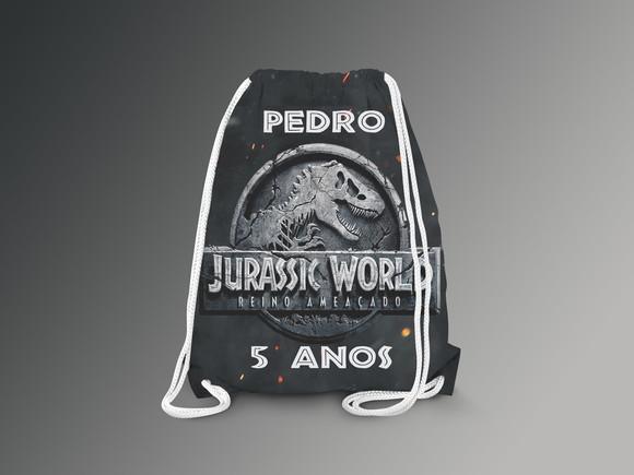 Mochilinha Personalizada Jurassic World