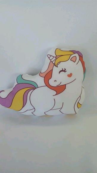 Almofadas Formato Personalizadas Unicórnio