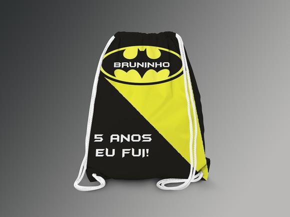 Mochilinha Personalizada Batman