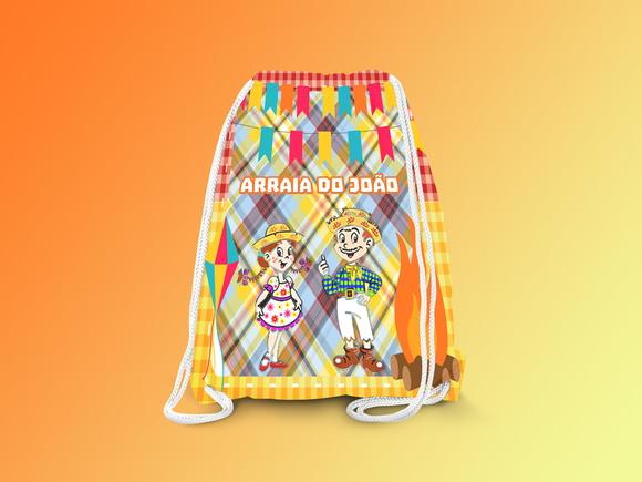 Mochilinha Personalizada Festa Junina