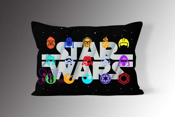 Almofadinha Personalizada 20x30 Star Wars