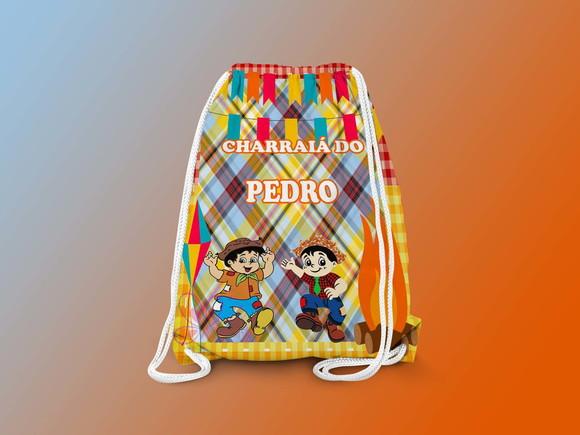 Mochilinha Personalizada Arraiá