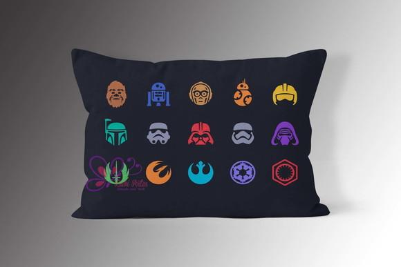 Almofadinha Personalizada 20x30 Star Wars