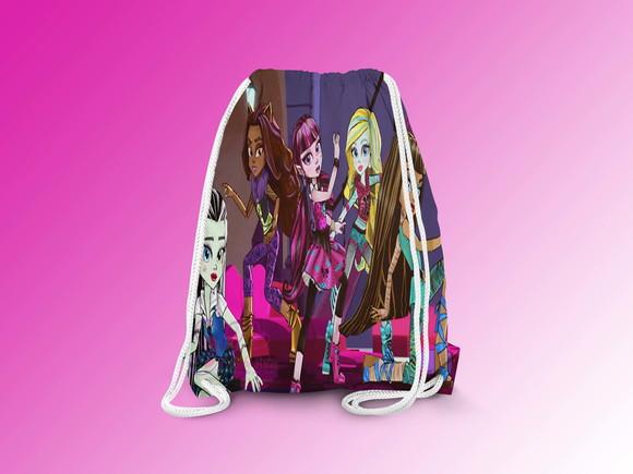 Mochilinha Personalizada Monster High